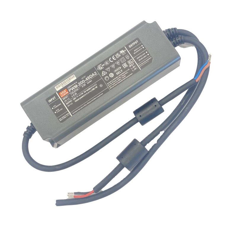 MW MEAN WELL PWM-200-48DA2 Alimentatore Led Dimmerabile DALI e DALI-2 200W 48V 4,17A IP67 Input 220V e 110V
