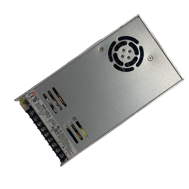 [MW-RSP-320-5] MW MEAN WELL RSP-320-5 Alimentatore Led 300W 5V 60A Input 220V e 110V