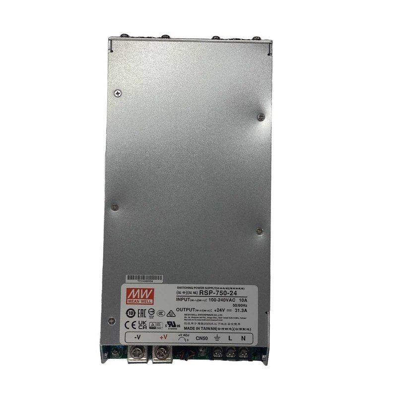 MW MEAN WELL RSP-750-24 Alimentatore Led 750W 24V 31,3A Senza Ventola Input 220V e 110V
