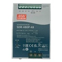 MW MEAN WELL SDR-480P-48 Alimentatore DIN RAIL 480W 48V 10A Per Automazione Industriale Input 220V 110