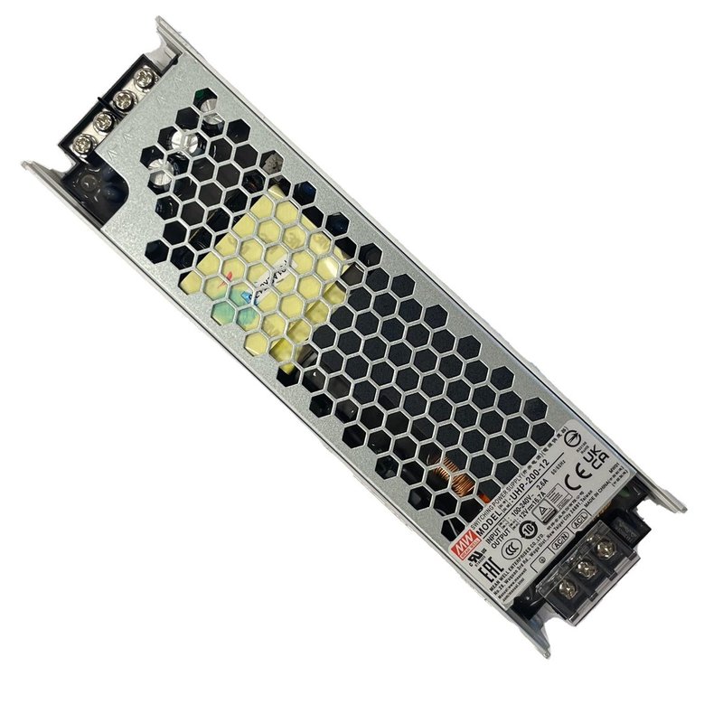 MW MEAN WELL UHP-200-12 Alimentatore CV 200W 12V 16,7A Senza Ventola Input 220V 110V