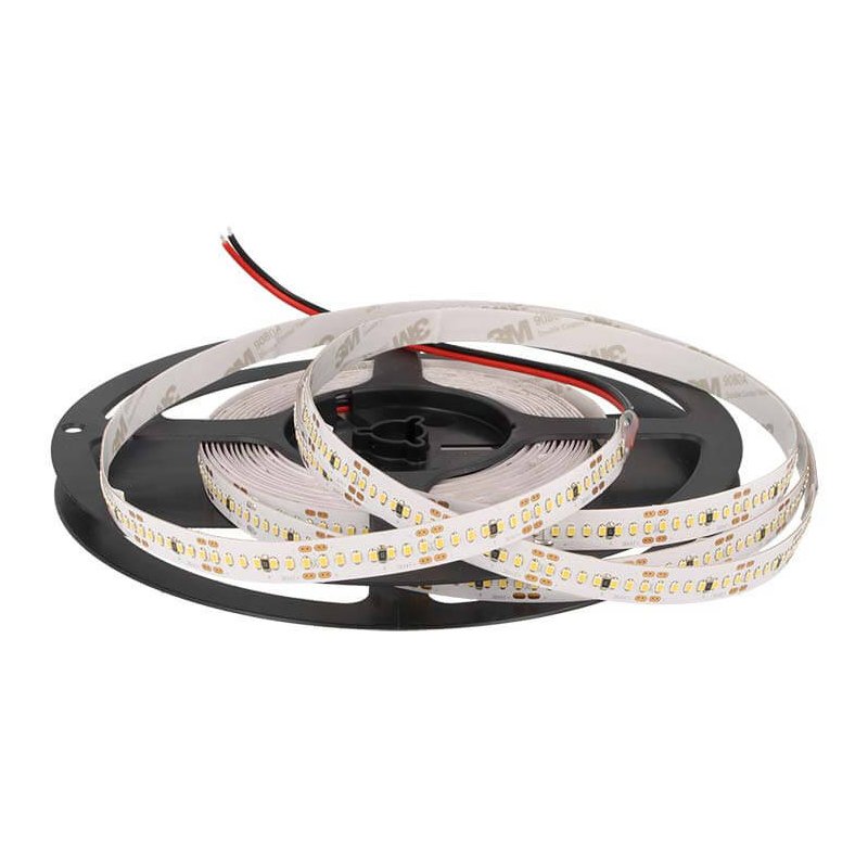 [BL2422C3] 24V Bobina Striscia Led 22W/M CRI 90 Bianco Caldo 3000K 1400 Smd 2216 5 Metri