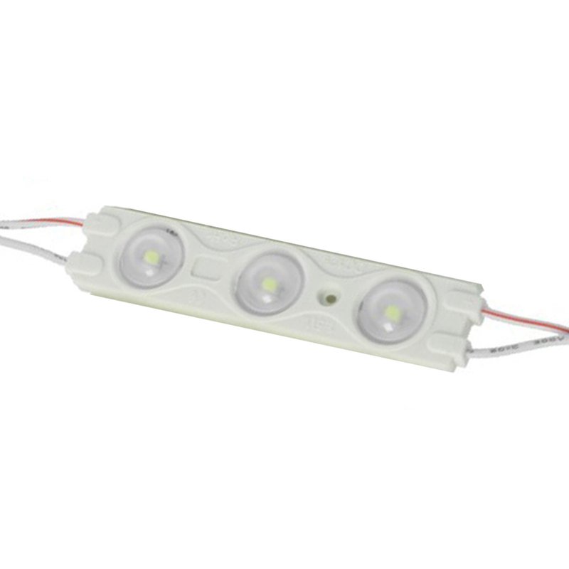 Modulo Mattone LED 3 SMD 2835 Bianco Caldo 12V IP67 Con Lente Ingrandimento 160 Gradi SKU-5124