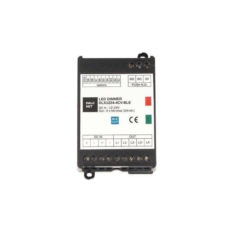 DLX1224-4CV-BLE Led Dimmer Bluetooth CCT RGB RGBW 12V 24V