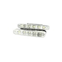 Carcassa dissipatore in ferro per flood light LED, supporto COB fino a 70W
