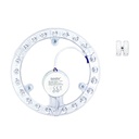 Modulo LED Plate per Plafoniera ad Anello 12W 1200lm Luce Calda 3000K Alta Qualità CRI IP20 Diametro 145mm