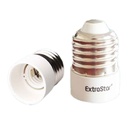 2 Pezzi Portalampade Adattatori Convertitore Lampada Attacco E27 a E14