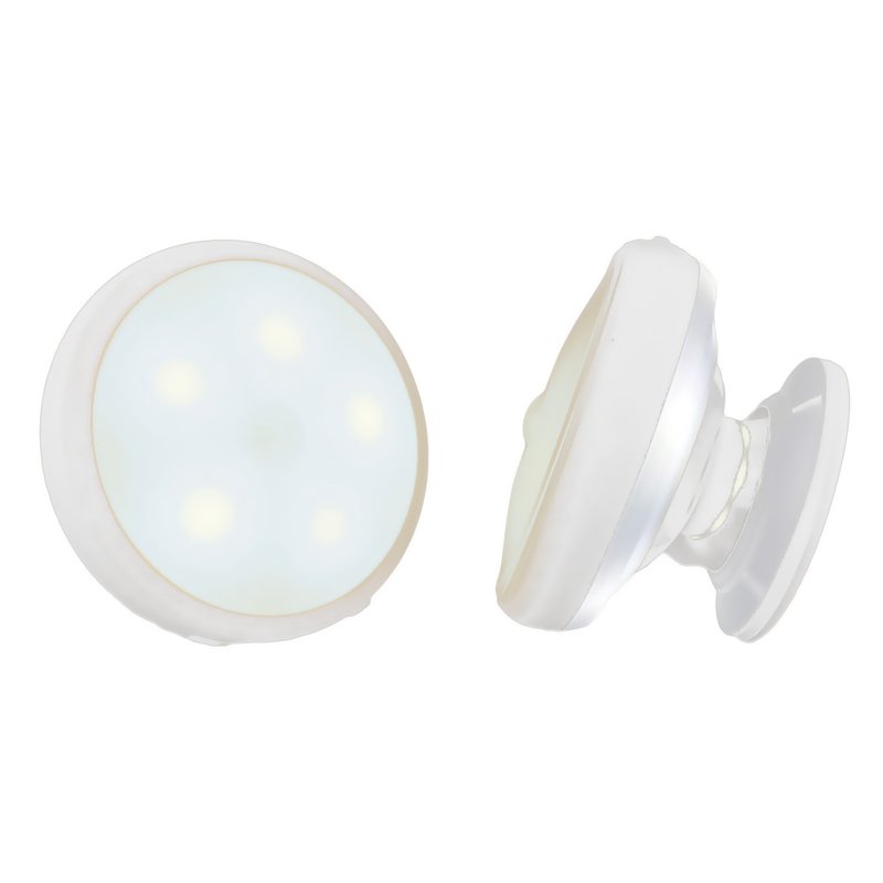 [FP2008F] Faretto Led Luce Notturna Bianco Freddo con Sensore di movimento Calamitato Snodabile Rimovibile Ricaricabile USB con Batteria Litio Per Scala Corridoio Mansarda Garage Armadio
