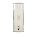 Lampada di Emergenza a LED 3.5W 400lm Luce Fredda 6500K Autonomia 3 Ore Batteria Ricaricabile al Litio, Montaggio da Parete o Soffitto Come Plafone