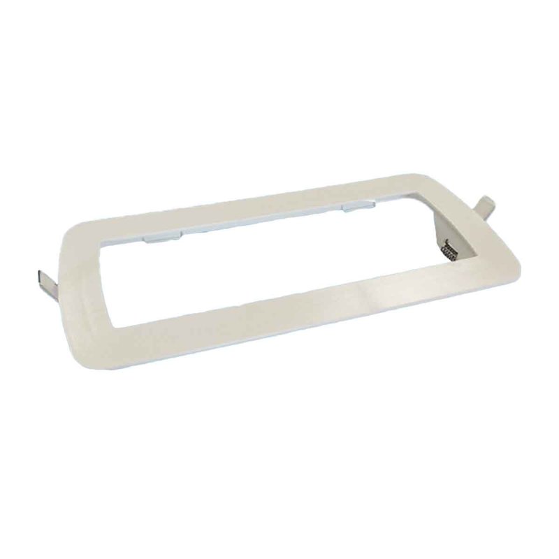 Cornice da Incasso per Lampada PCE 24.3x8.4cm Colore Bianco