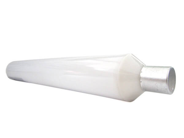[RS1906F] Lampada Led S19 Tubolare Lineare Bianco Freddo 6W=60W 310mm 220V PC Opalino Per Bagni