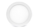 Plafoniera Faretto Led Da Soffitto Muro Parete Rotonda 18W Bianco Neutro Diametro 225mm