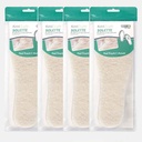4 paia solette invernali unisex isolanti, taglie 32–45, spessore 0,6 cm