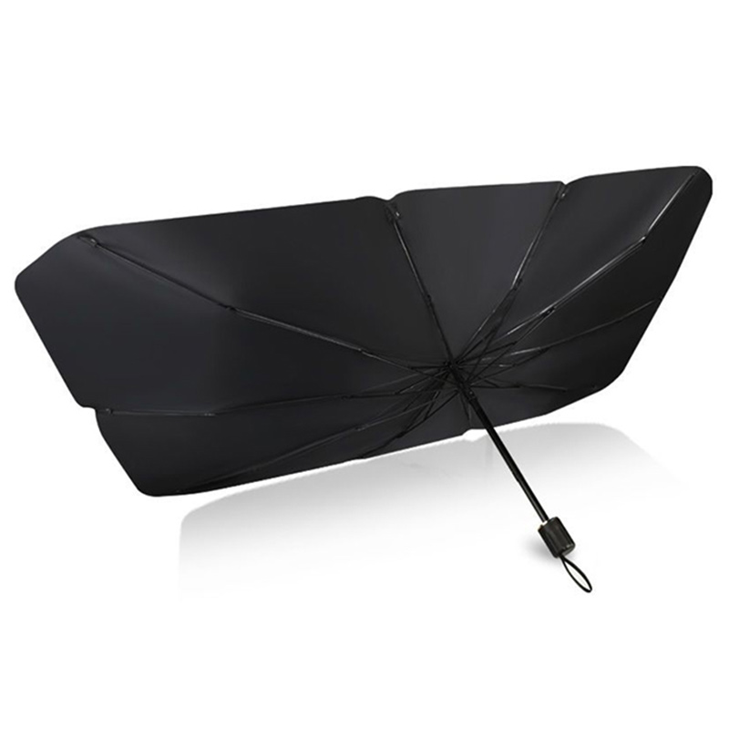 Ombrello Parasole Auto per Parabrezza Taglia Grande 140X79 cm