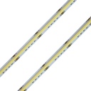 Striscia Led COB 24V 15W/M 120lm/W CRI Ra>90 Angolo 180 Dimmerabile IP20 Sezione Taglio 50mm CCT 2700K-6500K MS22528