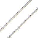 24V Striscia Led COB Illuminazione Laterale 10W/M 100lm/W CRI Ra>93 Angolo 180 Dimmerabile IP20 Sezione Taglio 33.3mm Bianco Caldo 3000K MS12683