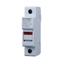 Portafusibile Modulare DC Fotovoltaico 1P 1M D10X38mm 32A DC 1000V IP20 IEC60269-6