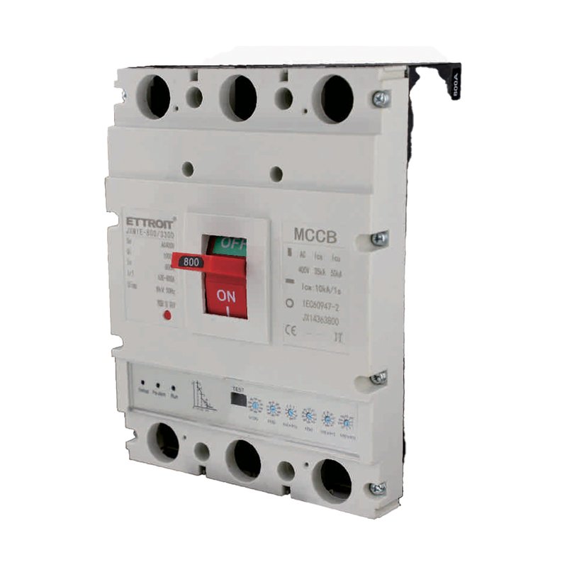 MCCB Interruttori Scatolati Magnetotermici Regolabile 3P  50kA Regolabile 630A-800A AC 400V IP20 IEC60947-2