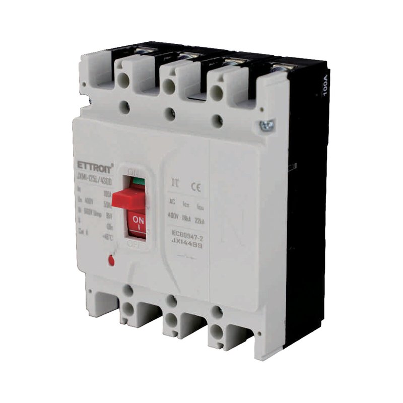 [JX14499] MCCB Interruttori Scatolati Magnetotermici 4P 22kA 100A AC 400V IP20 IEC60947-2