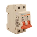 MCB Interruttore Magnetotermico Automatico Curva D 2P 2M 10000A D20A AC 400V IP20 IEC60898-1 PB8H
