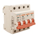 MCB Interruttore Magnetotermico Automatico Curva D 4P 4M 10000A D20A AC 400V IP20 PB8H