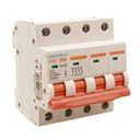 MCB Interruttore Magnetotermico Automatico Curva D 4P 4M 10000A D32A AC 400V IP20 PB8H