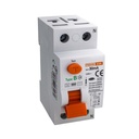 A2ZWORLD RCCB Interruttore Differenziale Puro Tipo B 1P+N 2M 10000A 30mA 63A AC 230V IP20 IEC61008-1 / IEC62423 PR8HM