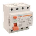RCCB Interruttore Differenziale Puro Tipo B 3P+N 4M 10000A 30mA 63A AC 400V IP20 IEC61008-1 / IEC62423 PR8HM
