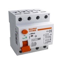 MeanWell RCCB Interruttore Differenziale Puro Tipo B 3P+N 4M 10000A 300mA 100A AC 400V IP20 IEC61008-1 / IEC62423
