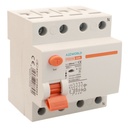 RCCB Interruttore Differenziale Selettivo Tipo S Classe A 3P+N 4M 10000A 300mA Ritardo 500ms 63A AC 400V IP20 IEC61008-1 PR8HM