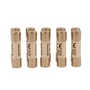 10 Pezzi Fusibili AC 500V AC D10X38mm 6A AC 500V IP20 IEC60269 STI-32D