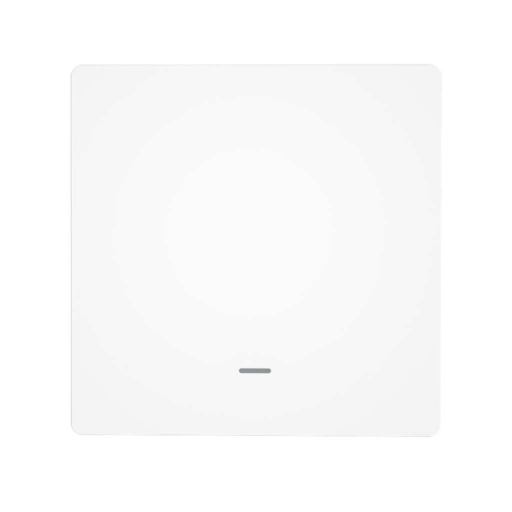 Telecomando Interruttore Protocollo ZigBee 3.0, 1 Tasto  TUYA, Smart Life 3V Con Pile CR2032, Bianco