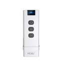 Telecomando Wireless RF 433MHz per Tende e Tapparelle Elettriche, 3 Tasti Per 1 Scena, APP Tuya/Smart Life, Alimentazione a Batteria LR23A (Esclusa), Design Compatto 109x36mm SH1901