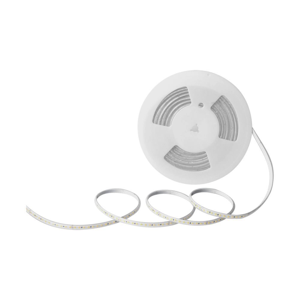 10 Metri Striscia Led COB Alta Tensione 220V Con Spina Schuko 16A SMD 2835 AC 220V 10.5W/M 100lm/W F Bianco Freddo 6500K Ra>80 120° IP65 Tagliabile ogni 10cm SKU-23729
