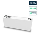 Batteria di Accumulo Hiconics HiEnergy (Midea) Aggiuntiva Monofase 5kWh LFP IP65 ad Alta Tensione per espansione Inverter Hiconics HiEnergy Monofase ALL-IN-ONE