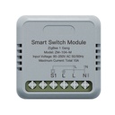 Relè Passo Passo Mini Interruttore ZigBee 3.0, 2 Canali 10A TUYA, Smart Life 10A AC 90-250V 50/60HZ 2200W 40X40X18mm IP20