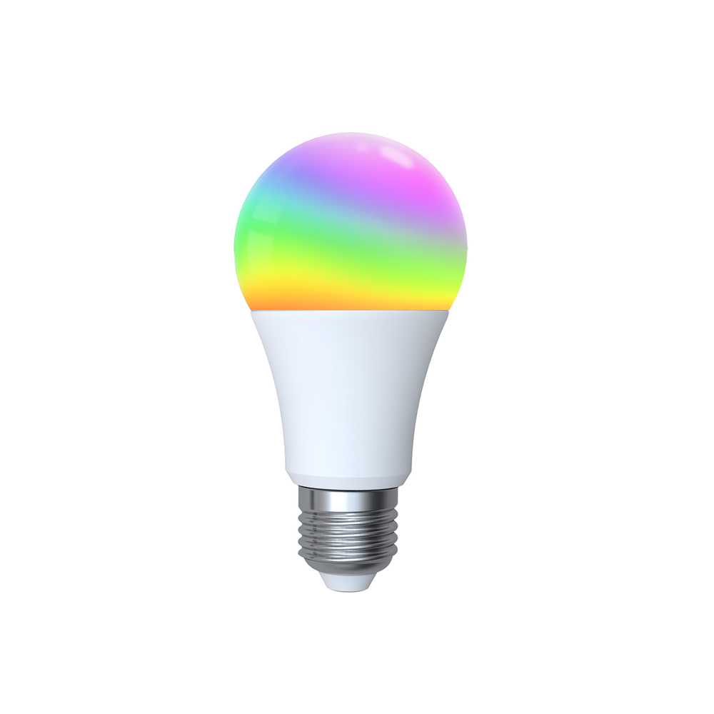 [MMC6227] Lampada Led E27, ZigBee 3.0, RGB+CW, TUYA, Smart Life, AC 90-250V, 50/60HZ, 9W, 60X117mm, IP20, SHZ62709