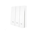 Telecomando Interruttore RF 3 Tasti, RF 433MHz, TUYA, Smart Life, 3V Con Pile CR2032 (non inclusa), 86X86X16mm, IP20, SH4493
