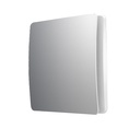 Ventola Aspirazione Bagno,Aspiratore Da Muro o Soffitto Con Coperchio 162X158mm Foro 100mm Profondità 73mm 15W 230V 50Hz 98m³/h 35dB
