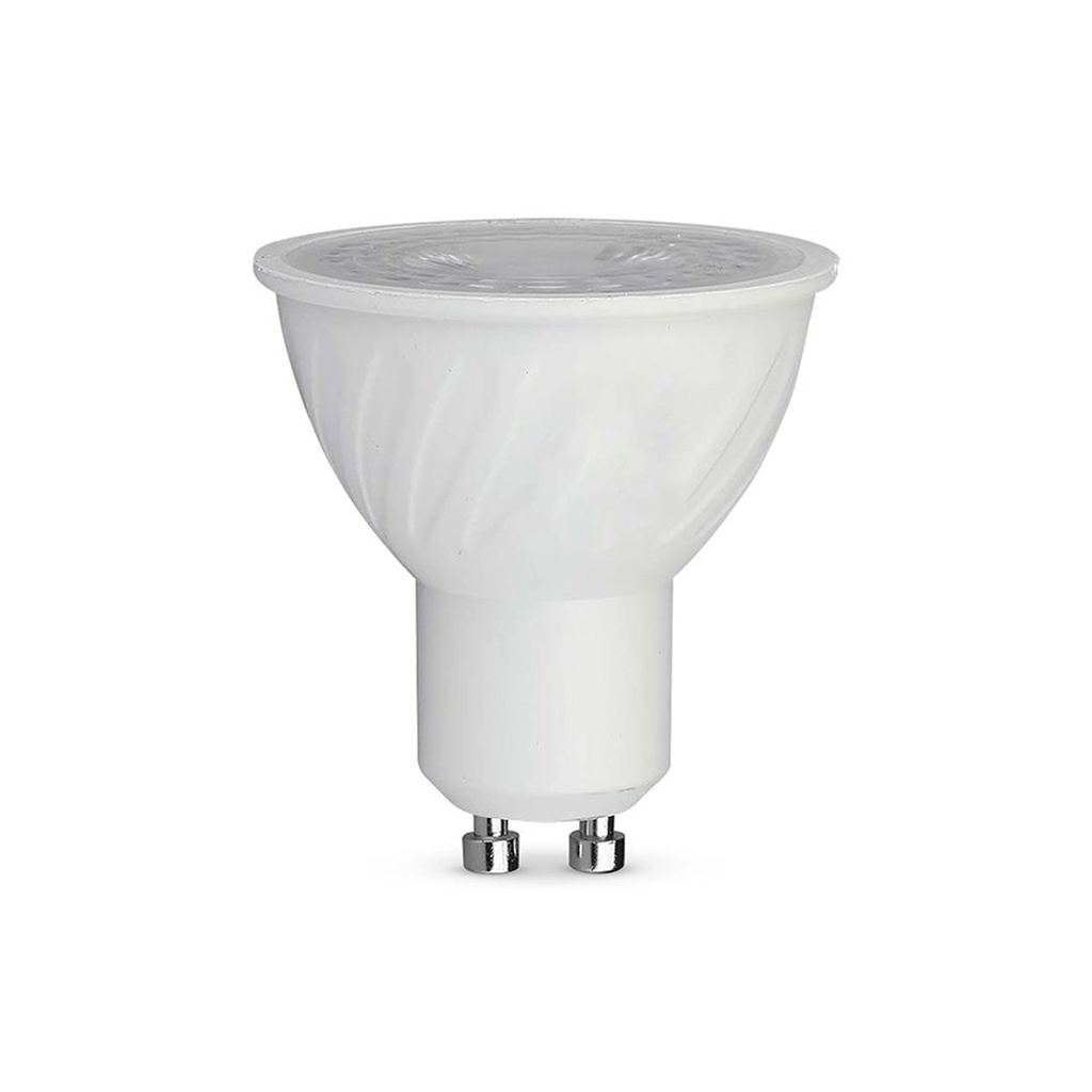 V-TAC Faretto LED GU10 6W 110° Copertura Trasparente 3000K 