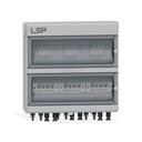 SLP-PV1000-S condividi V-TAC Quadro di Campo DC 3 Stringhe 3 MPPT 1000VDC 16A con Centralino IP65 18 Moduli LSP 11952 