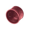 MeanWell Scatola tonda da incasso Ø 85x42 mm, IP40, ideale per installazioni elettriche interne