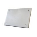Coperchio per cassette di derivazione da incasso, 154x98 mm, ideale per protezione e copertura di impianti elettrici, PT04
