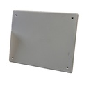Coperchio per cassette di derivazione da incasso, 196x152 mm, ideale per protezione e copertura di impianti elettrici, PT06