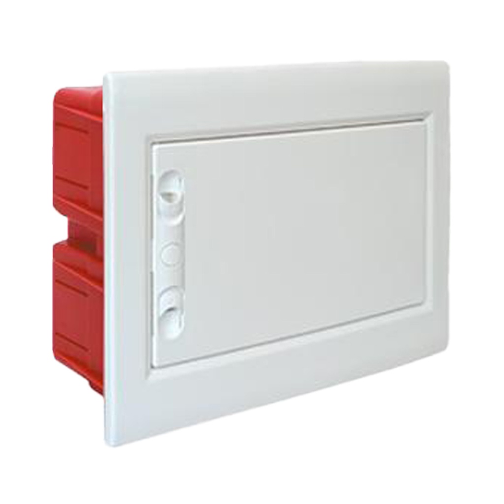 Centralino Da Incasso Con Sportello Cieco, Colore Bianco, IP40, Quadro Distribuzione Elettrico