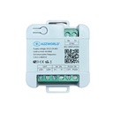 A2ZWORLD LED Dimmer WiFi 2.4G + Pulsante, Compatibile TUYA e Smart Life, 12V 24V 48V 6A, Controllo Smart, IP20