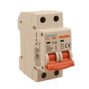 A2ZWORLD MCB Interruttore Magnetotermico Automatico Curva C 2P 2M 6000A C6A AC 400V IP20 IEC60898-1 SB6L