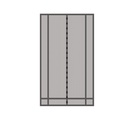 Tenda Zanzariera Magnetica Nera Per Porta Finestra Con Adesivo In Velcro Misura 90X210cm (copia)