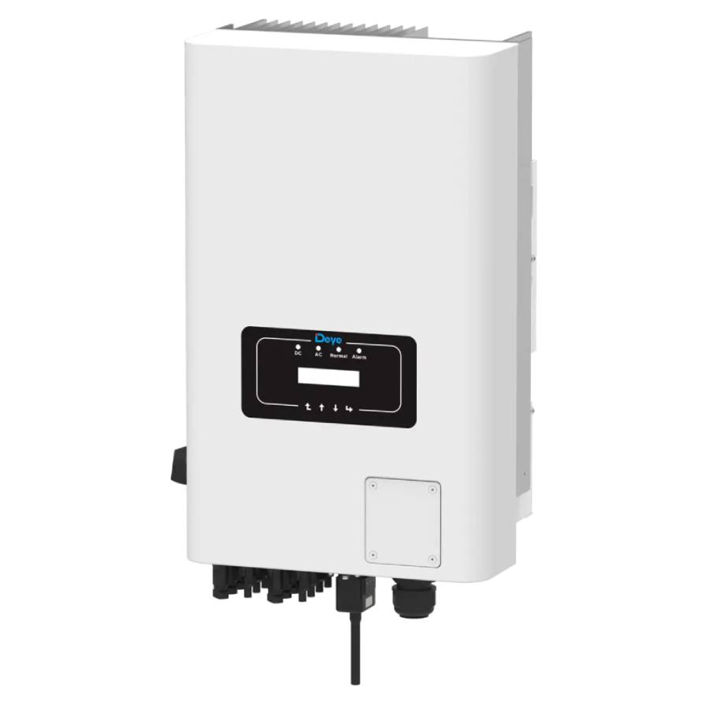  Inverter Fotovoltaico Deye Trifase di Rete On-Grid 30kW CEI 0-21 con Schermo LCD, Inclusi TA e WiFi Garanzia 10 Anni IP65 11812