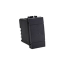 Pulsante Connesso Smart WIFI Tuya Compatibile Bticino Living Colore Nero Interruttore Deviatore Invertitore 3 In 1